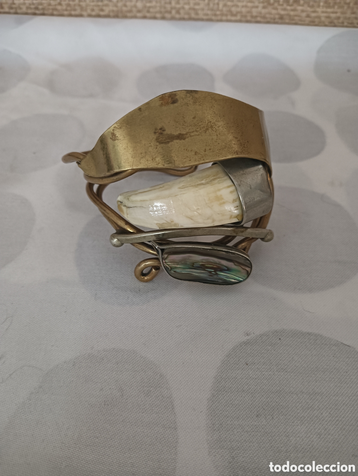Joyeria: Antigua pulsera Dorada