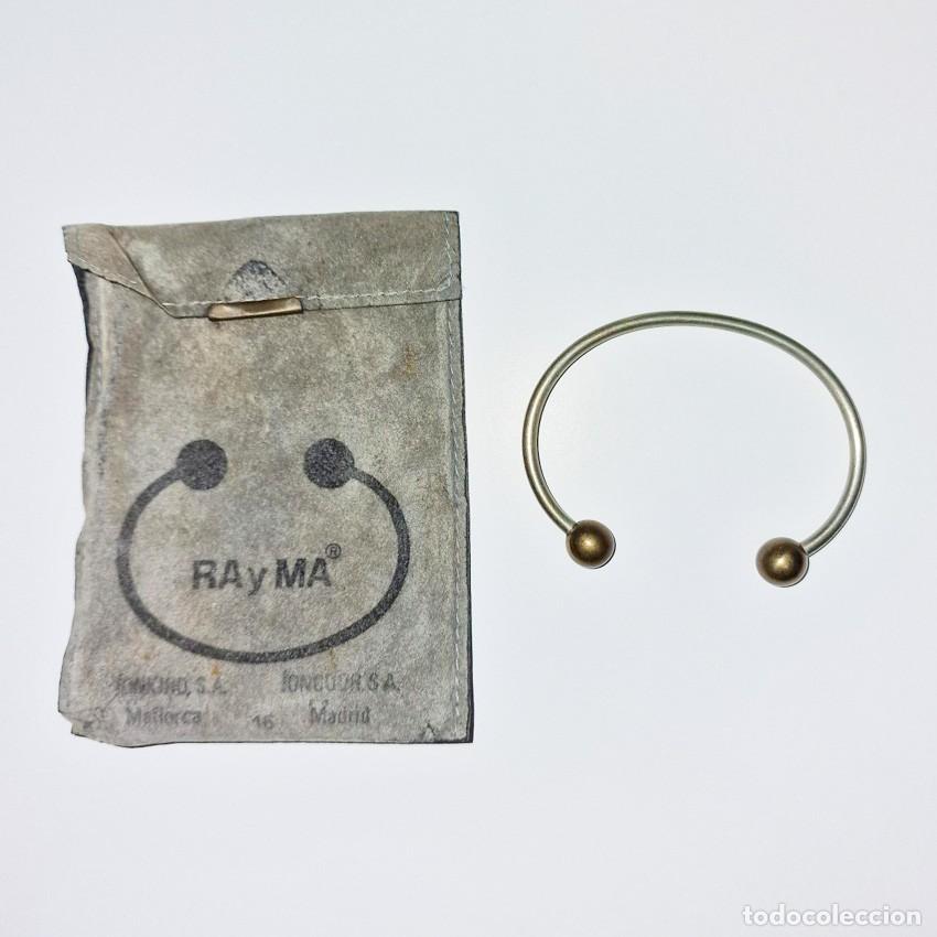 Joyeria: ANTIGUA PULSERA RAYMA EN SU FUNDA ORIGINAL - RA Y MA