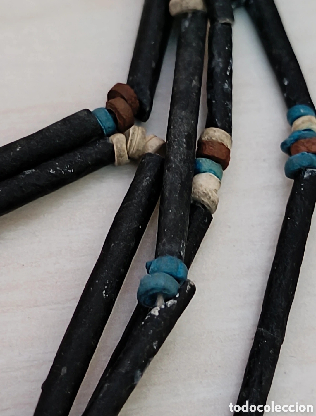 Joyeria: Collar de cuentas Egipcio Baja Epoca - Foto 2