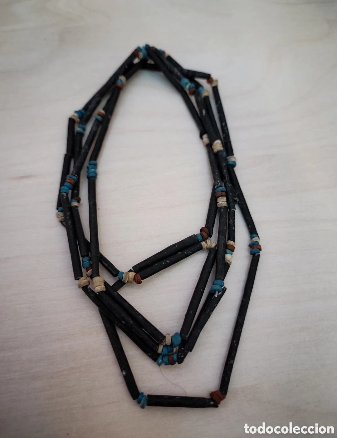 Joyeria: Collar de cuentas Egipcio Baja Epoca