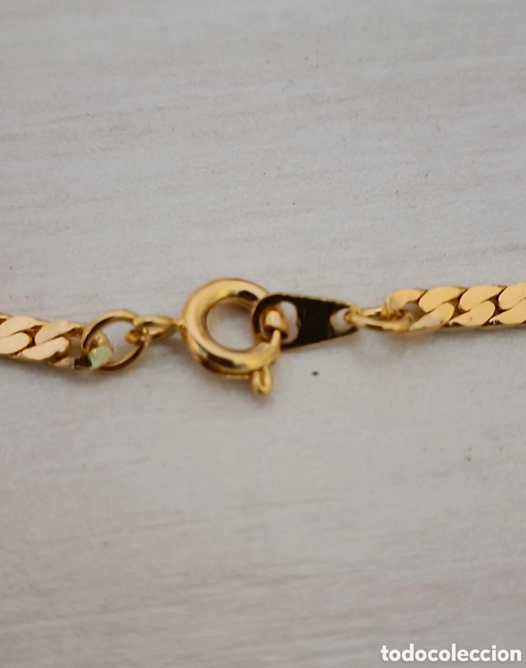 Joyeria: Collar dorado con piedras transparentes - Foto 4