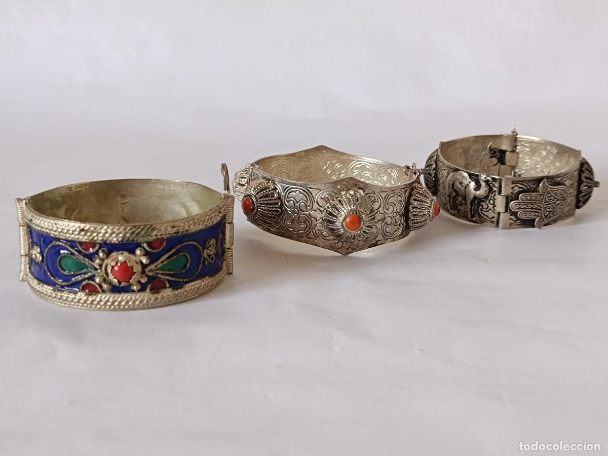Joyeria: Lote de 3 Pulseras &Eacute;tnicas - Estilo Bereber / Norte de &Aacute;frica