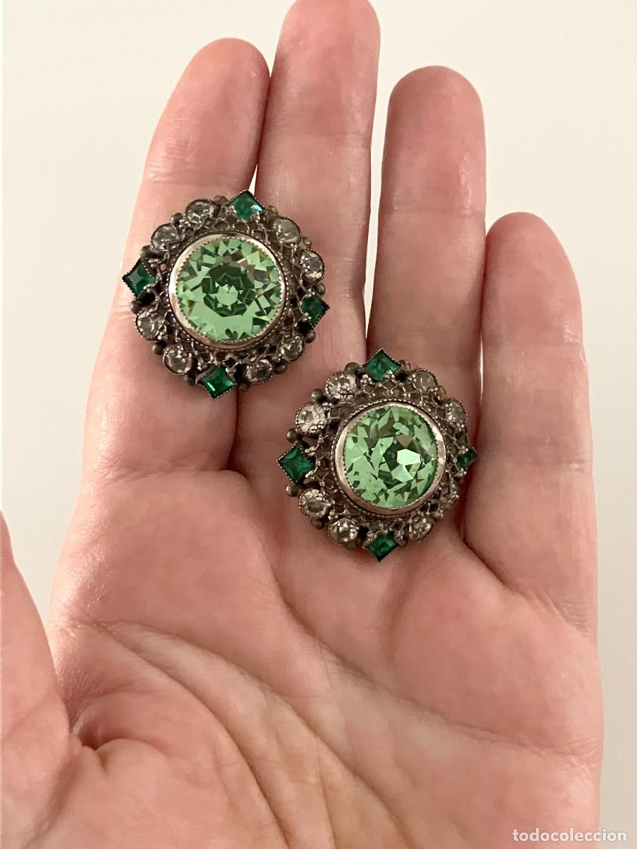 Joyeria: Pendientes Alta Bisuter&iacute;a De La Firma Sandor VIntage 30-50