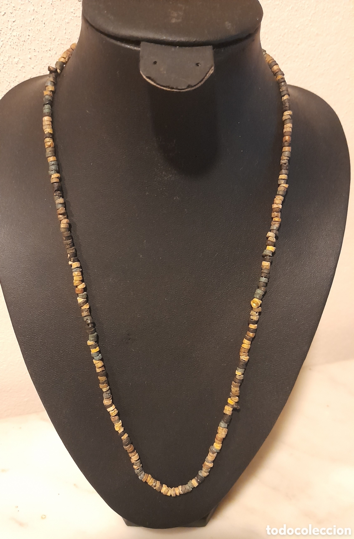 Joyeria: Collar egipcio de fayenza