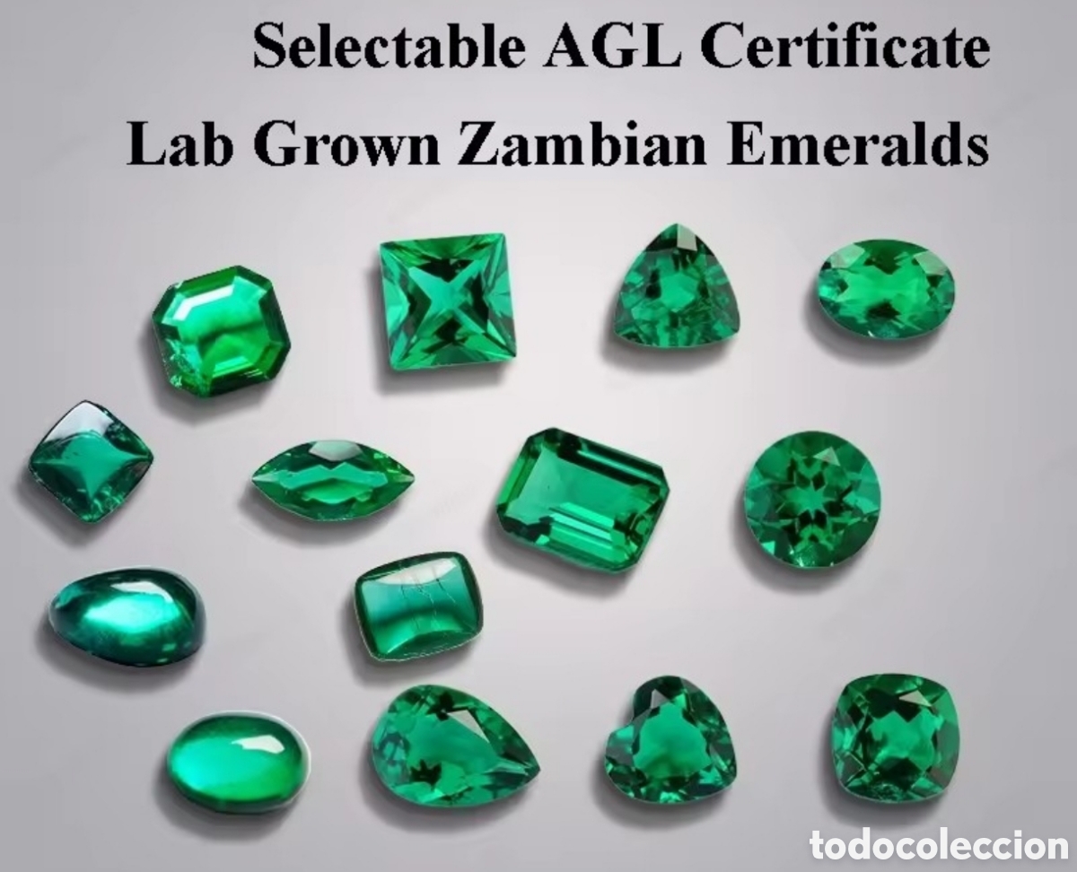 Joyeria: Esmeraldas, Rub&iacute;es y Zaf&iacute;ros de laboratorio con certificado