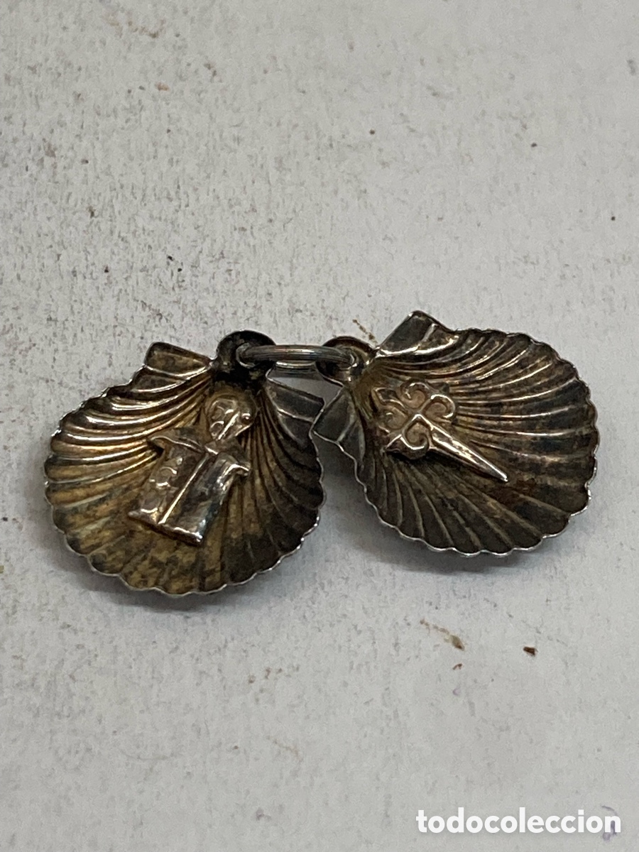 Jewelry: Colgante de plata religioso C578