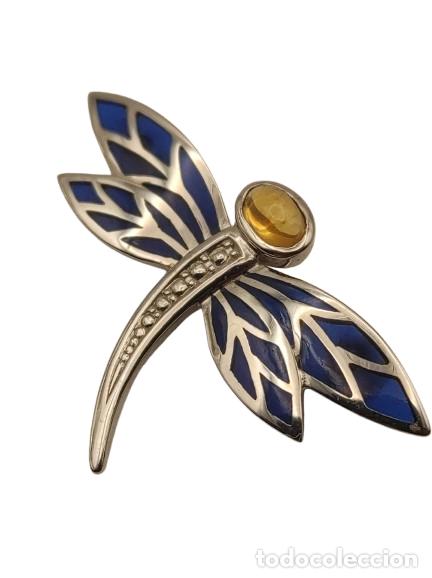 Joyeria: BROCHE LIBELULA DE ORO BLANCO - Foto 1