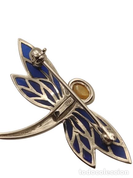 Joyeria: BROCHE LIBELULA DE ORO BLANCO - Foto 2