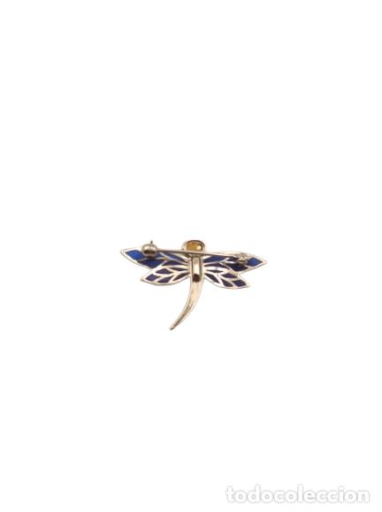 Joyeria: BROCHE LIBELULA DE ORO BLANCO - Foto 3