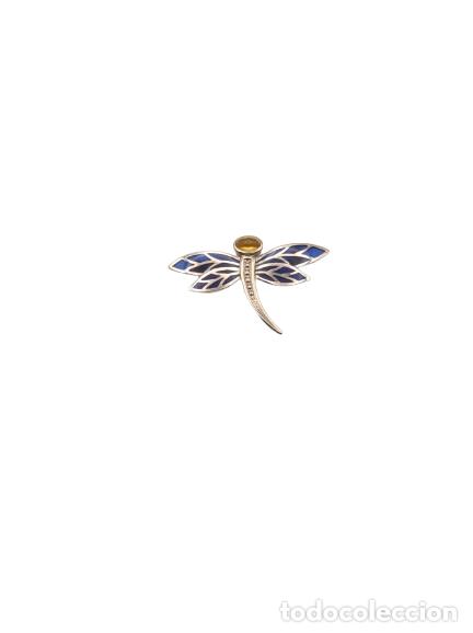 Joyeria: BROCHE LIBELULA DE ORO BLANCO - Foto 4