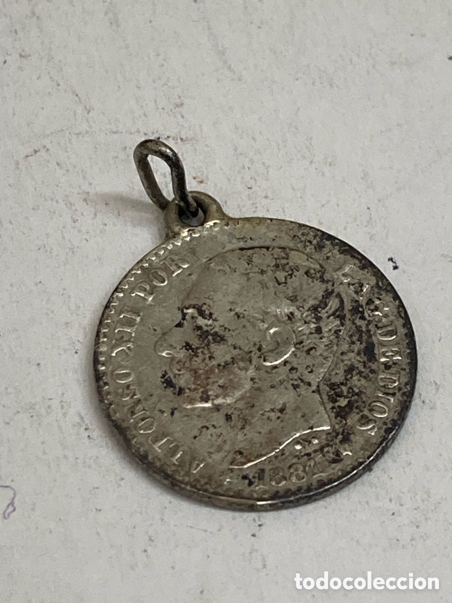 Joyeria: Moneda de plata 50 cent 1881 C579
