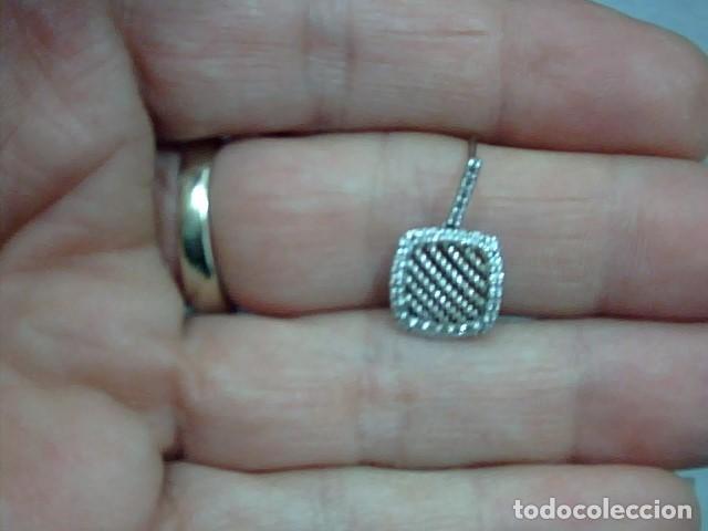 Joyeria: pendientes en oro18 kts y diamantes - Foto 2