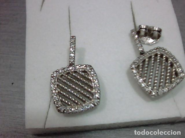 Joyeria: pendientes en oro18 kts y diamantes - Foto 5