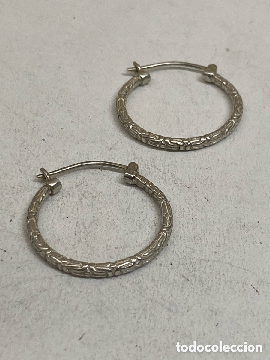 Joyeria: Pendientes de plata P460