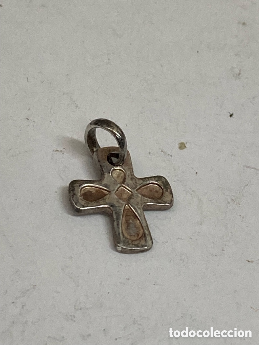 Joyeria: Cruz de plata religioso C580 - Foto 1