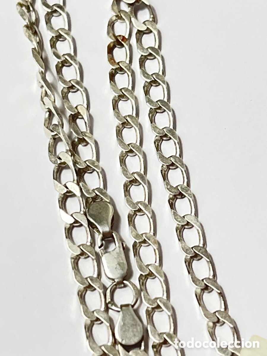Joyeria: Cadena BARBADA de plata de caballero - 53cm/ CA18 - Foto 4