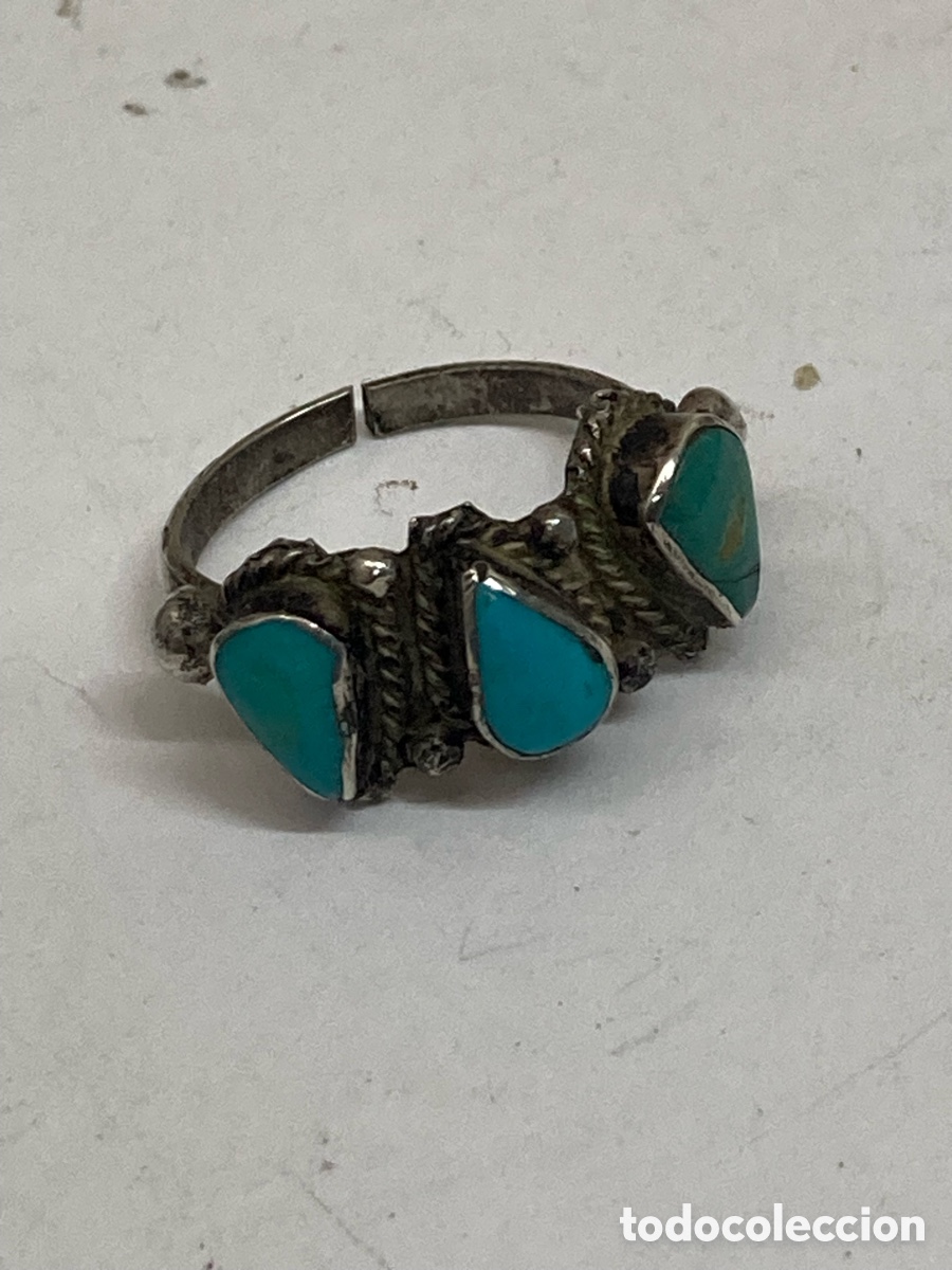 Joyeria: Anillo de plata lapisl&aacute;zuli S460