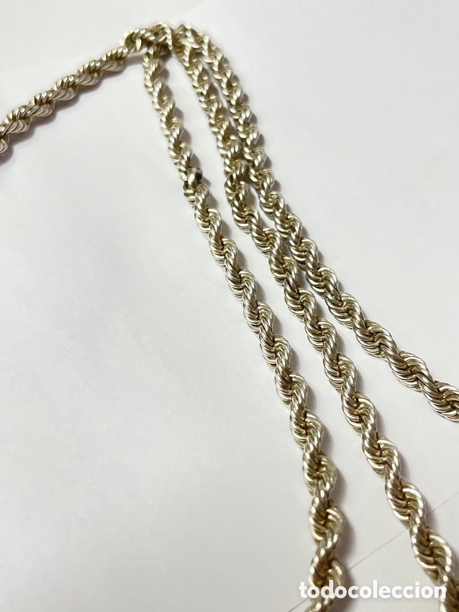 Joyeria: CADENA TIPO CORDON DE PLATA -80cm/ CA18-1 - Foto 5