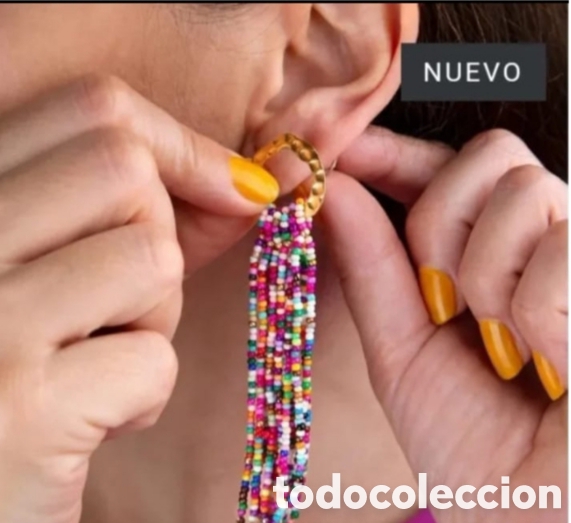 Joyeria: Pendientes boho largos fantas&iacute;a - Foto 3