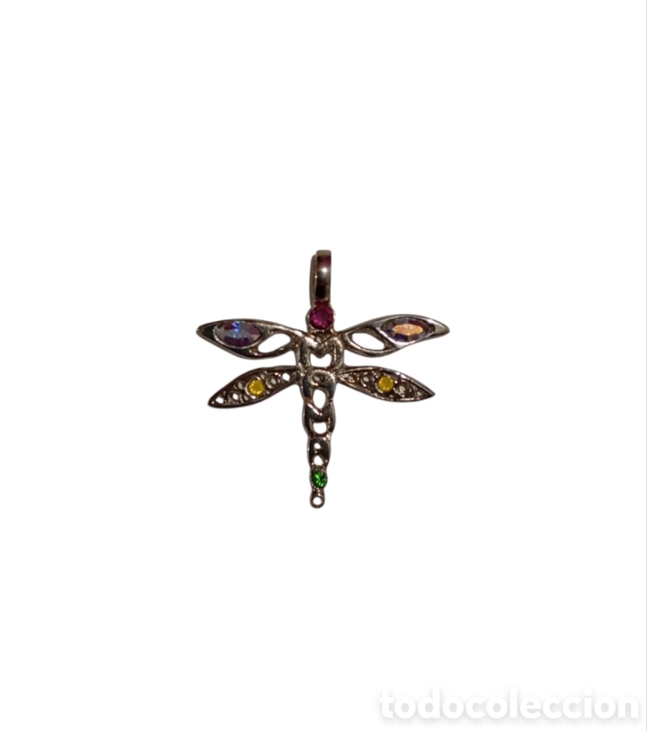 Joyeria: Colgante Libelula plata - Foto 2