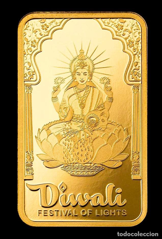 Joyeria: Lingote de oro 5 Gramos 24 k Pamp EDICI&Oacute;N LIMITADA DIWALI Festival de las Luces Lingote Oro Suiza