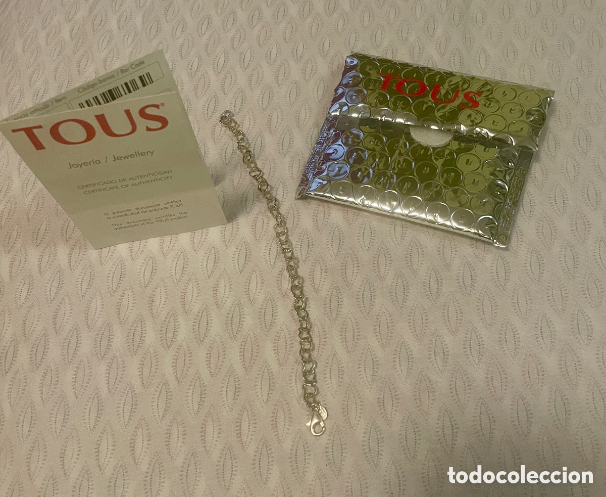 Joyeria: Pulsera TOUS Carrusel Osos Plata 19cm + Certificado