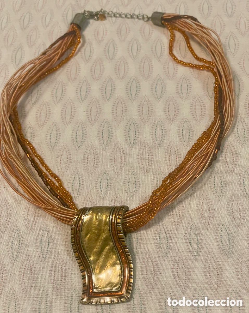 Joyeria: Collar Multihilo Artesanal - Estilo Boho Chic / Vintage - Foto 2