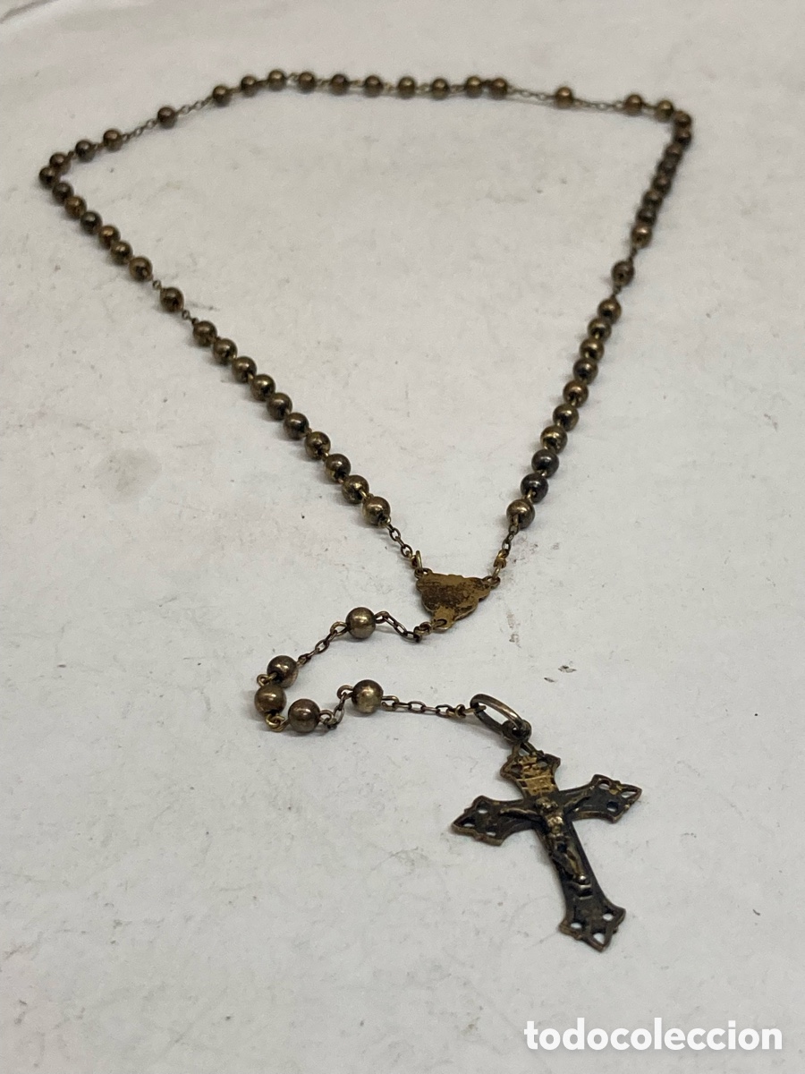 Joyeria: Rosario de plata CC446