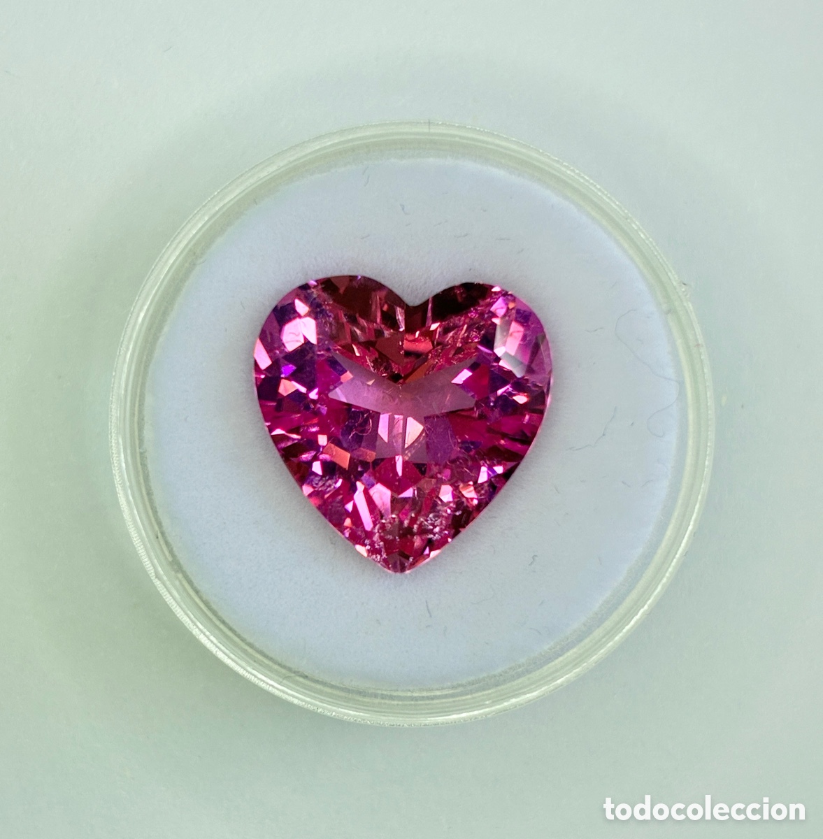 Joyeria: Zafiro Rosa de laboratorio