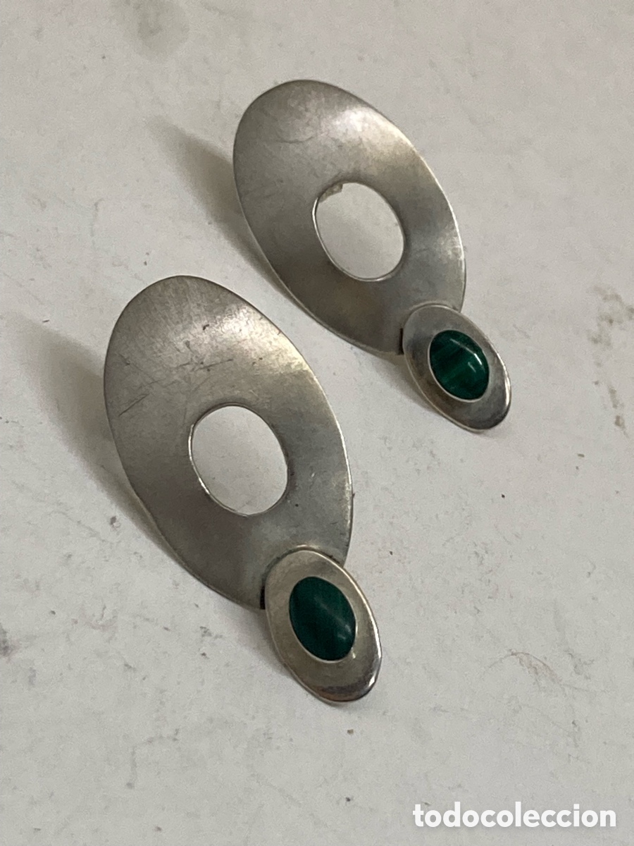Joyeria: Pendientes de plata P448
