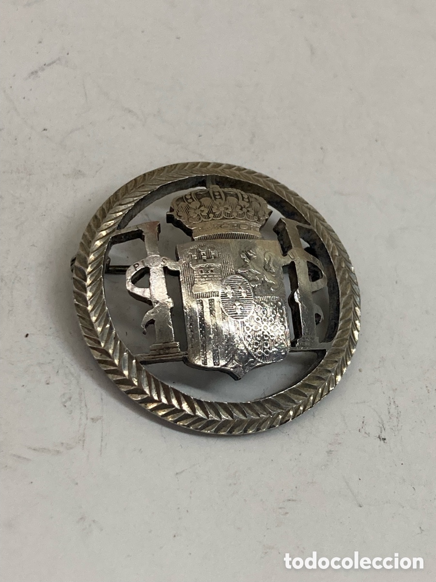 Joyeria: Broche de plata moneda plata calada a mano B344 - Foto 1