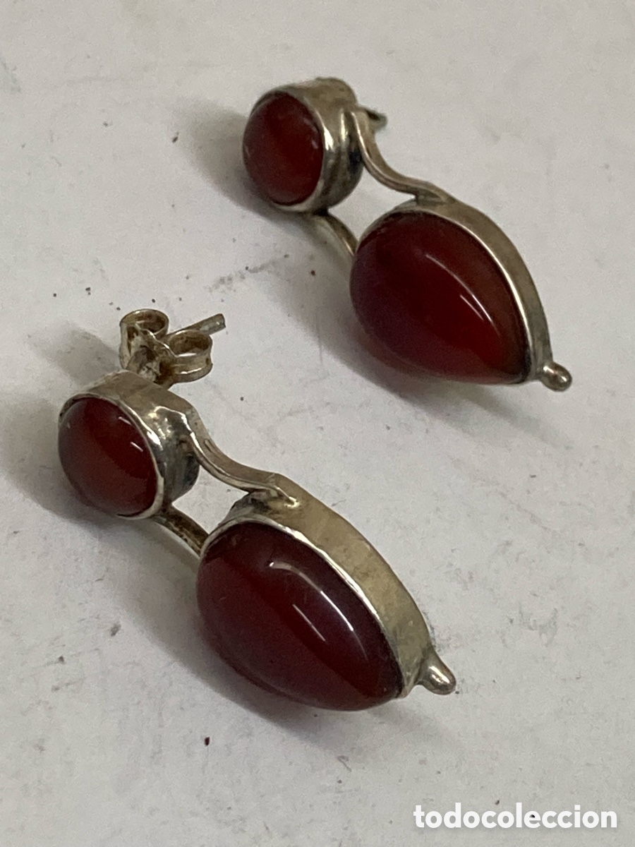 Joyeria: Pendientes de plata P448