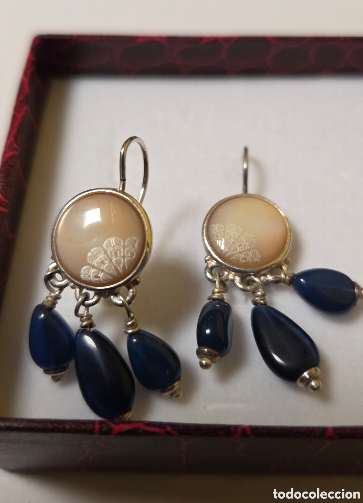 Joyeria: Pendientes Vintage LIZ CLAIBORNE (Firma LC) &ndash; A&ntilde;os 80