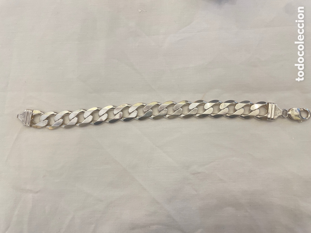 Joyeria: Pulsera plata siglo XX