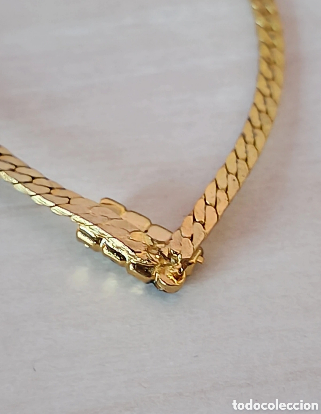 Joyeria: Cadena de oro con un colgante de circonitas - Foto 3