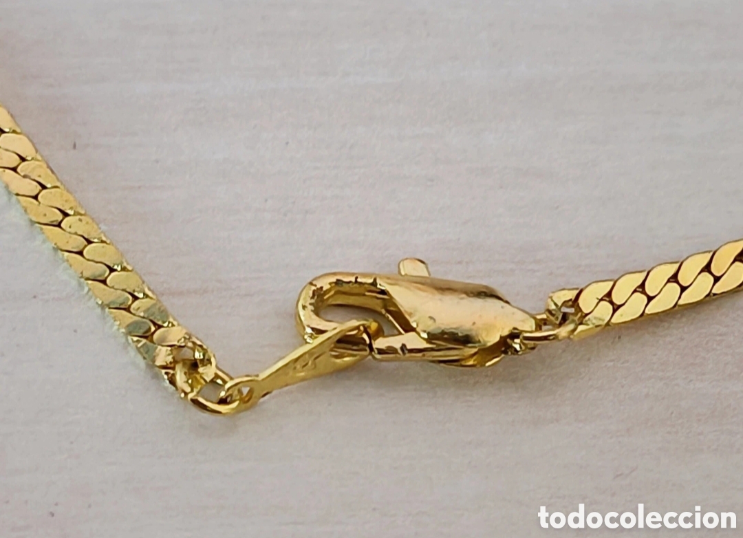 Joyeria: Cadena de oro con un colgante de circonitas - Foto 4
