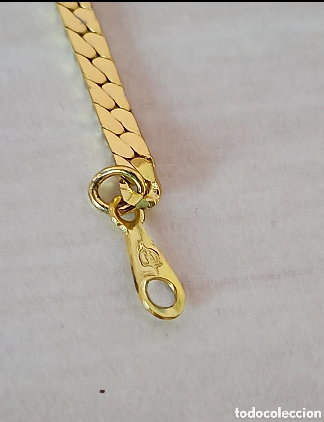 Joyeria: Cadena de oro con un colgante de circonitas - Foto 5