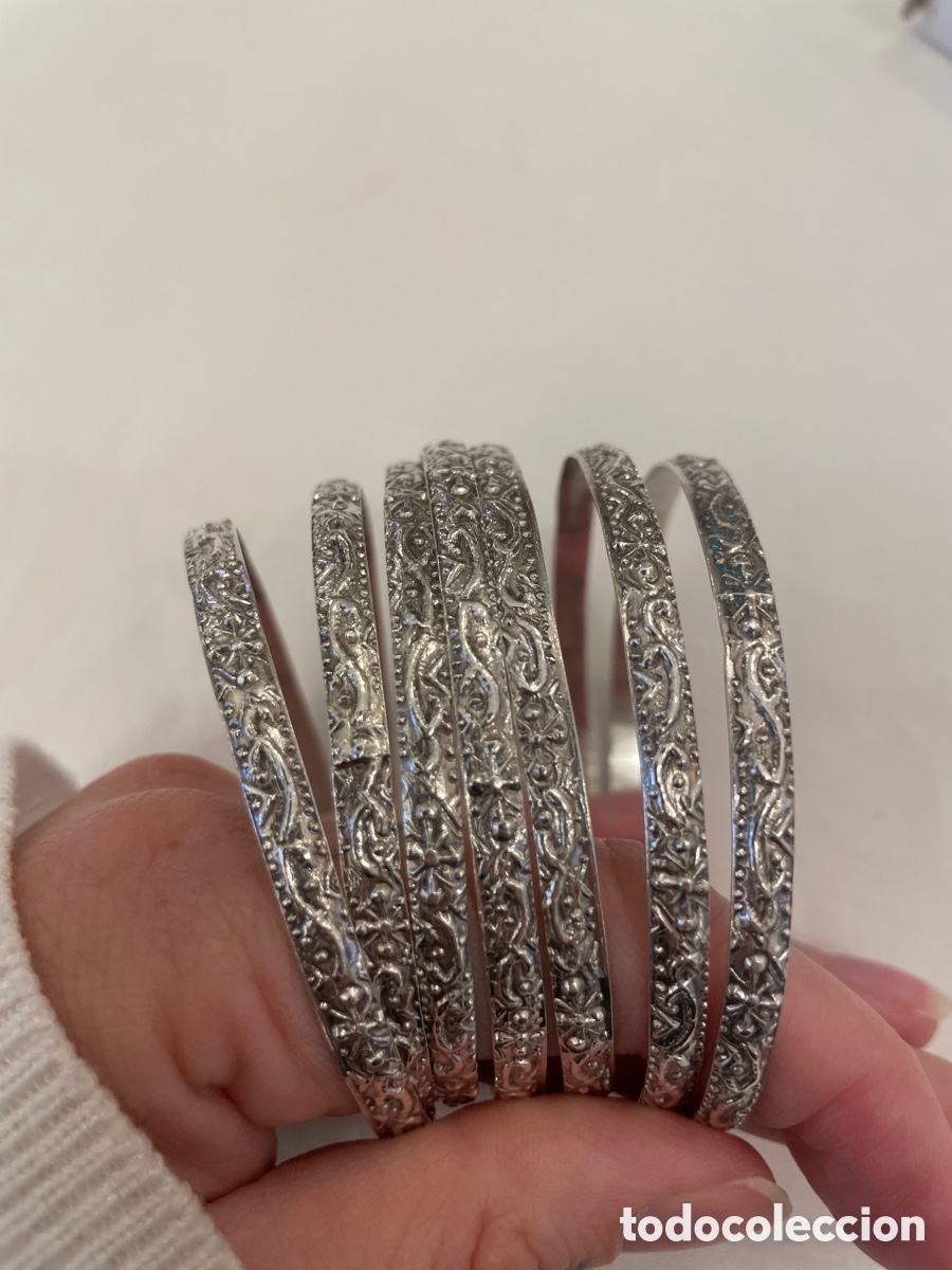 Joyeria: Semanario 7 piezas plata