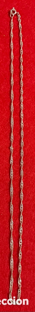 Joyeria: Preciosa Cadena, en plata de ley.