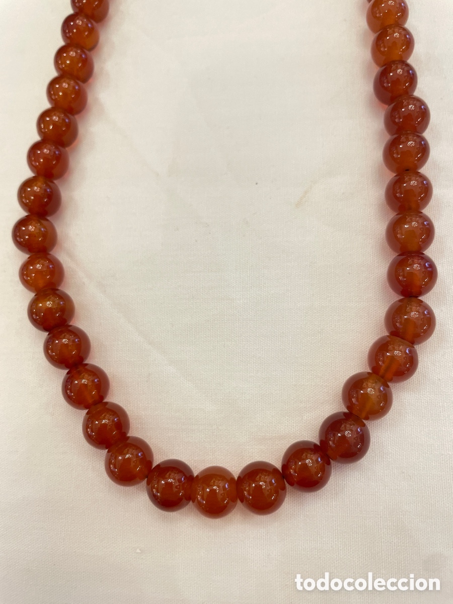 Joyeria: Collar carneola siglo XX - Foto 3