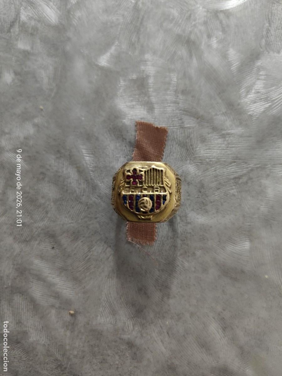 Joyeria: Anillo F.C. BARCELONA tipo sello