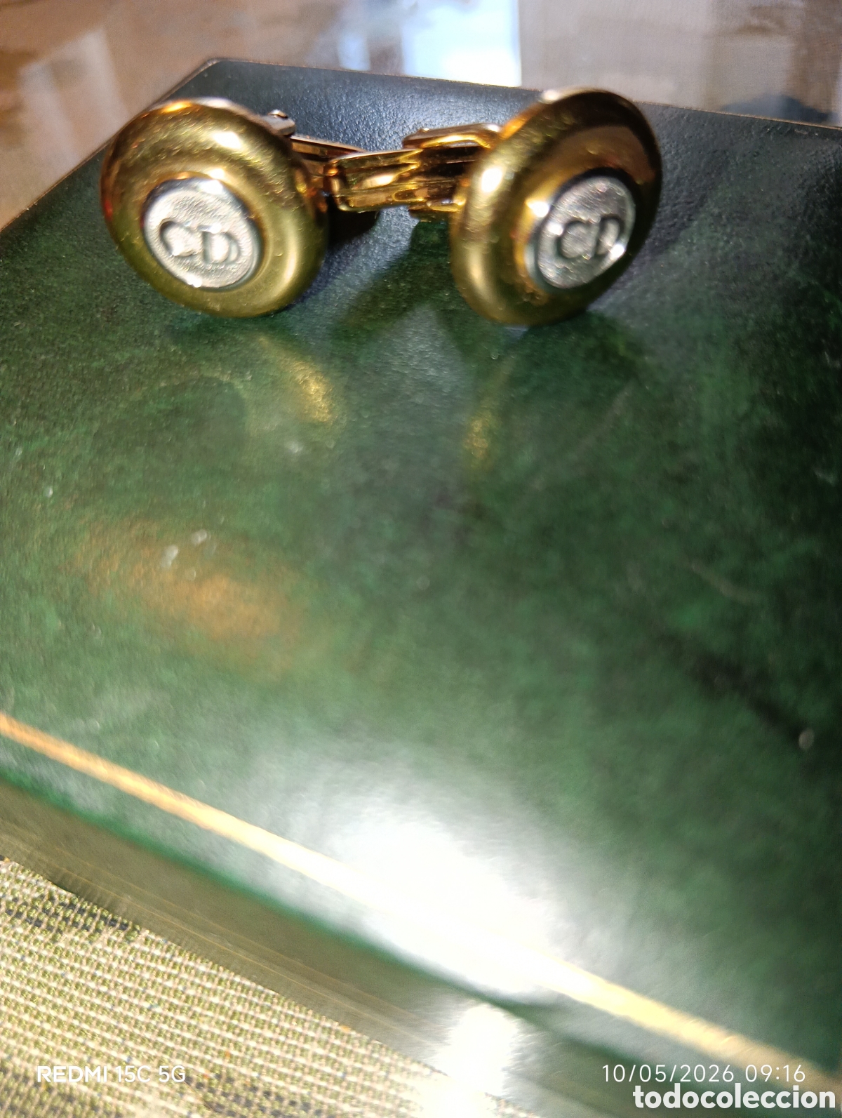 Joyeria: Gemelos Cristian Dior