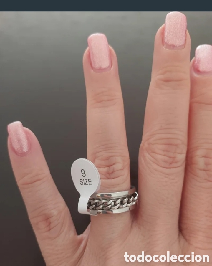 Joyeria: Anillo trenzado talla 9 - Foto 2