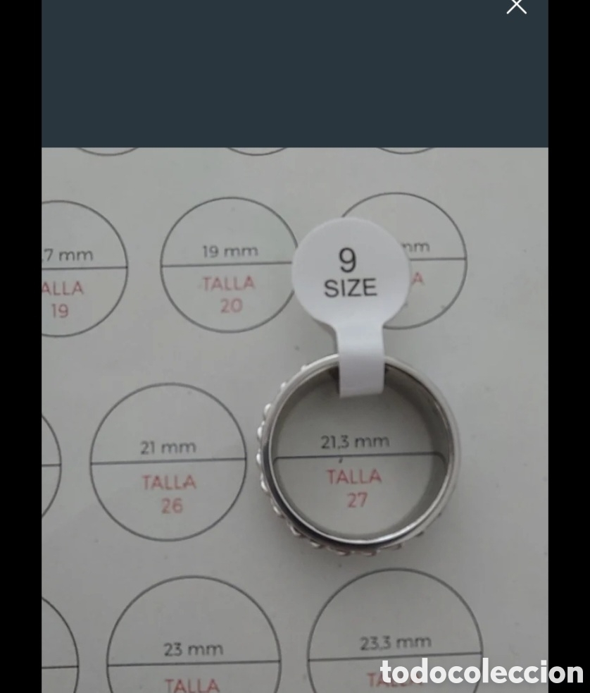 Joyeria: Anillo trenzado talla 9 - Foto 8