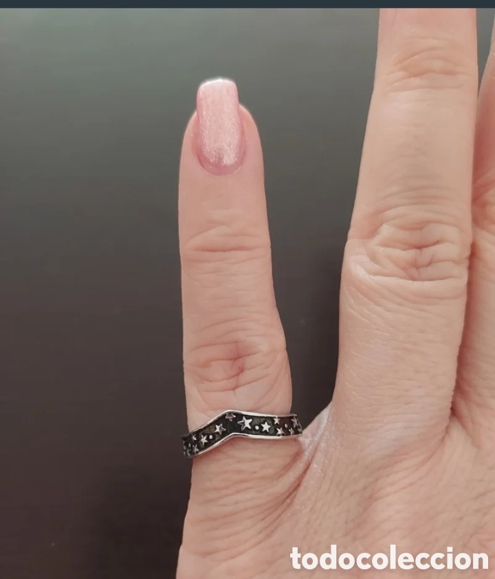 Joyeria: Anillo estrella acero inoxidable - Foto 2