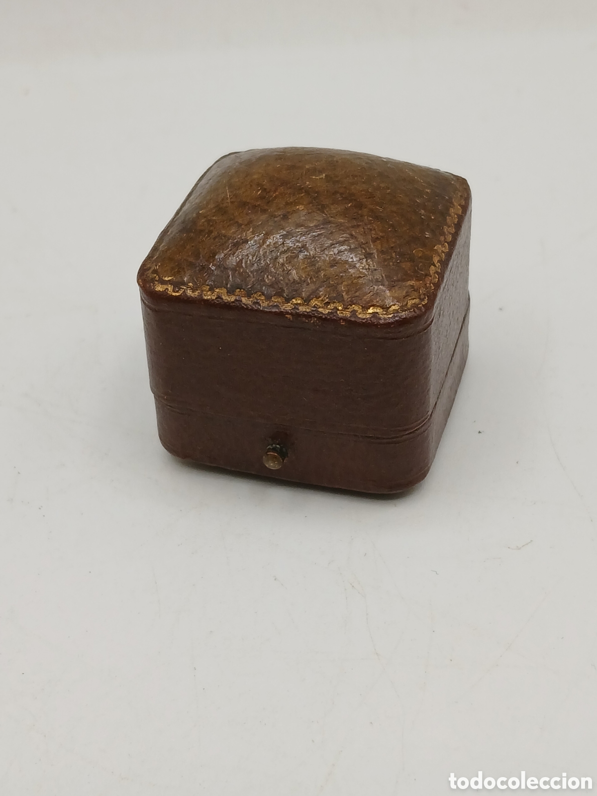 Joyeria: Antigua caja estuche para anillo. E.W.Payne ,Reino Unido