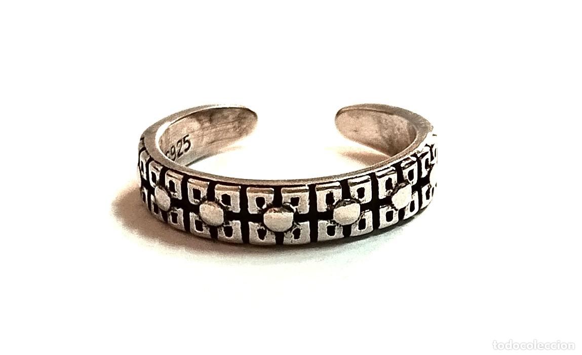 Joyeria: Anillo abierto en Plata 925, talla 12