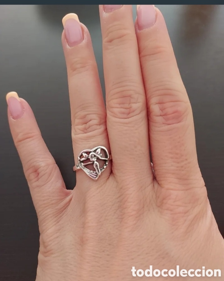 Joyeria: Anillo hada acero inoxidable