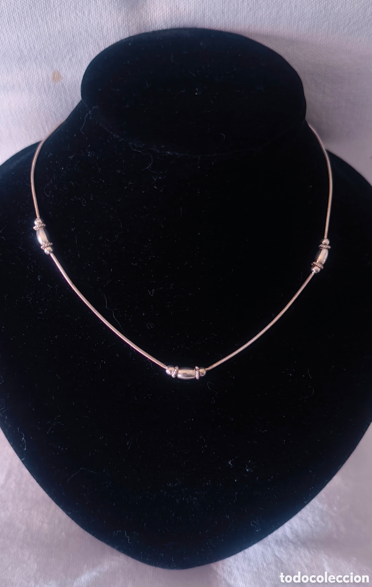 Joyeria: Vendo bonita gargantilla de plata aut&eacute;ntica 925 totalmente nueva