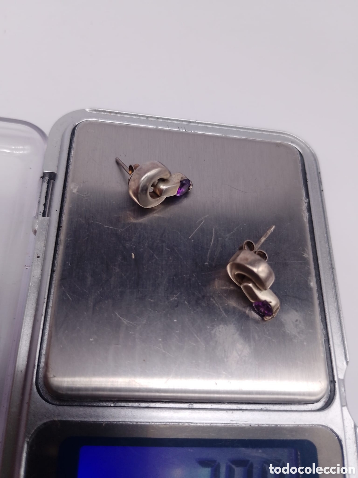 Joyeria: Pendientes plata y amatista. - Foto 3